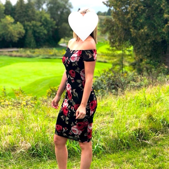 Floral midi dress - Picture 2 of 2